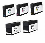 FREE SHIPPING! HP OfficeJet 8100, 8600 5-Pack Combo 950XL/951XL (2K, 1CYM) $14ea