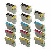 Epson T127120,T127220,T127320,T127420 14-Pack Combo (5Blk, 3 CYM) $6.50ea