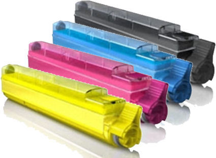 FREE SHIPPING! Okidata C9600, C9800, 4-Pack Combo Toners (CYMK) $69ea
