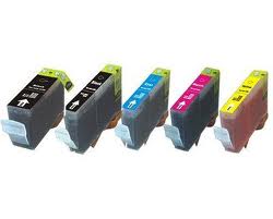 Canon CLi-226, PGi-225/226 5-Pack Ink Combo (1ea CYM 1-PGi225/PGi226) $2.30ea