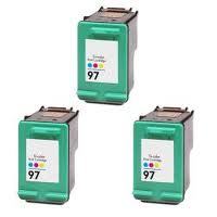 HP #97 Color 3-Pack Ink Cartridges (C9363W) $6.50 each