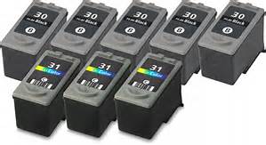 Canon PG-30 CL-31 Compatible 8 Pack Ink Combo (5-Black, 3-Color) $117.36 Free Shipping