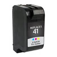 HP 41 TriColor 51641A Re-manufactured 460 Page Ink Cartridge $16.00 Free Shipping