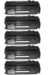 HP CE505A Compatible 5-Pack Premium Toner Cartridges $14.40 each ($72.00) FREE SHIPPING