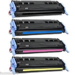 HP Color LaserJet 1600/2600/CM1015/CM1017 Compatible 124A Toner Set (CYMK) $21.95 each ($87.80)