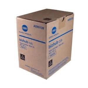 Konica Minolta BizHub C25 TNP-27 OEM Black Toner 6,000 Page Cartridge A0X5133 $41.63