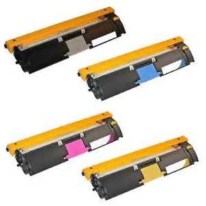 Konica Minolta Magicolor 2400, 2500 Compatible Toner Set $24.00 each Free Shipping