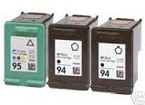 HP 94/95 3-Pack Combo Remanufactured Ink 2 Black/1 Color $6.65ea ($19.95) Free Shipping