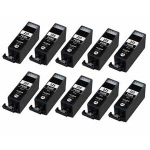 Canon PGi-225 Premium Compatible 10 Pack Black Ink Cartridges $3.99 each ($39.90)