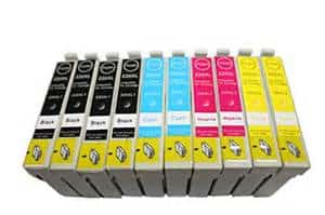 Epson T220XL 10-Pack Remanufactured High Yield Ink Combo  $6.00 each ($60.00) FREE SHIPPING