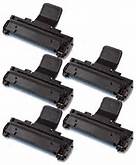 Samsung ML1640, ML2240 Compatible 5-Pack Toner Cartridge MLT-D108S, 1500 Pages $159.75 ($31.95 each) Free Shipping