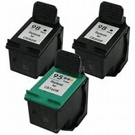HP 98/93 3-Pack Combo Remanufactured Inks 2 Black/1 Color $8.78 each ($26.34) Free Shippiing