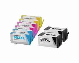 HP 902XL 8-Pack Remanufactured Combo (2 Black/2 Cyan/2Magenta/2 Yellow) $8.94 each ($71.52) Free Shipping