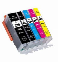 Canon CLi-281XXL, PGI-280PGBK XXL Compatible 5-Pack Combo $9.50 each ($47.50)