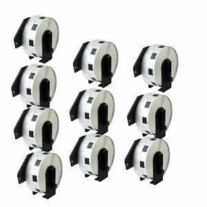 Brother DK1218 COMPATIBLE 10-Pack Adhesive Labels 1000/roll, $3.54ea ($35.40)