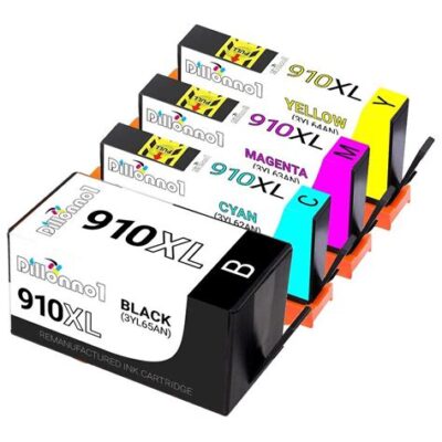 HP 910XL Compatible 4-Pack Ink Set, Officejet Pro 8010, 8020, 8030, 8035 $53.95 Free Shipping
