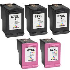 HP 67XL 5-Pack Ink Combo Premium Remanufactured Cartridges $19.22 each ($96.10) Free Shipping