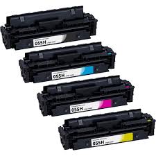 Canon 055H 4-Pack High Yield New Compatible Toner Combo $34.00 each ($136.00) Free Shipping